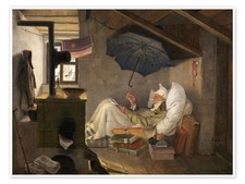 Poster Der arme Poet - Carl