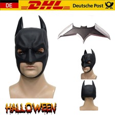 DHL Die Batman Helm Bruce Wayne Superhero Cosplay Maske Party Requisiten Kostüm