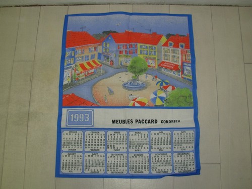 Geschirrtuch 1993 kalender - 1993,