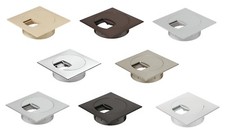 Kabeldurchführung Schreibtisch Kabeldurchlass eckig Kabeldose PLAZA Bürotisch