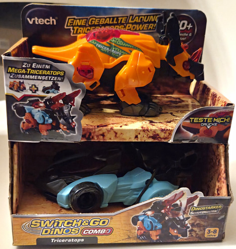 Vtech switch dinos combo - go,