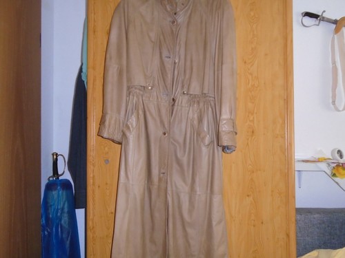 Nappaledermantel damen 38 - gr.,