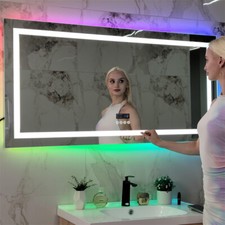 Badspiegel mit led beleuchtung - mit,