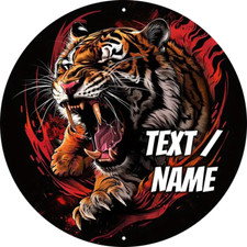 Tiger Tortenbild Party Deko