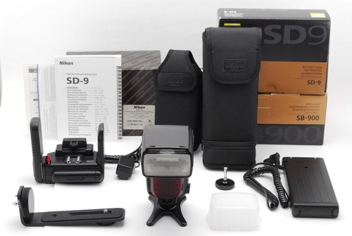 Near mint box nikon sb - w/box", sb-900