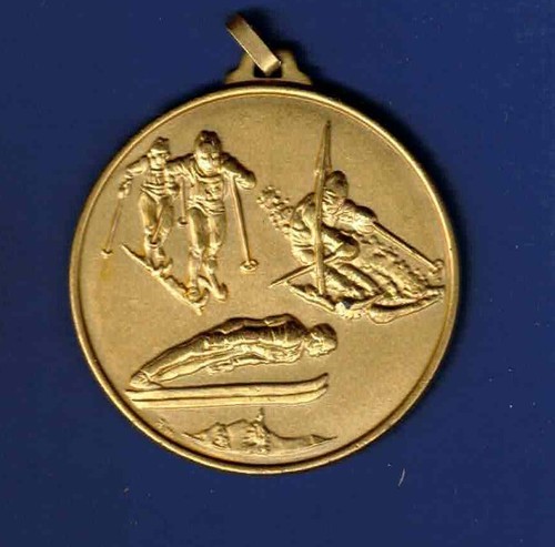 Medaille wintersport 50mm - 1, Ø