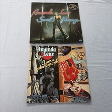 2 Alben  LPs  Amanda Lear    Sammlungsauflösung  Vinyl  !!! .Top Zustand