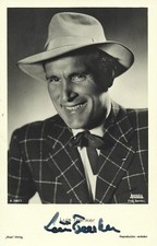 ORIGINAL AUTOGRAMM VON LUIS TRENKER ( "ROSS"-PHOTO-PK 30er/40er !!!! )