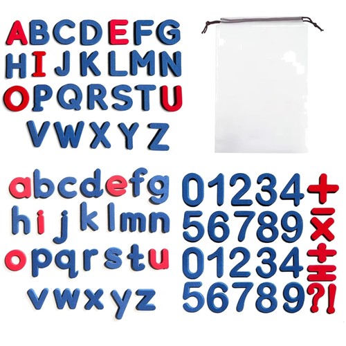 Magnetische alphabet zahlenset - alphabet,