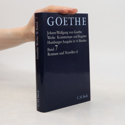 Goethe werke hamburger - goethe, werke,