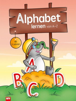 Alphabet lernen von z - a,