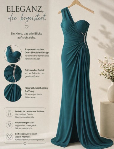 Grünes abendkleid von - grünes,