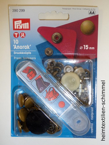 Prym anorak druckknöpfe - anorak,