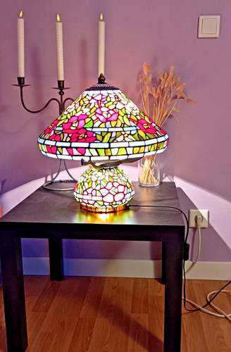 Tiffany tischlampe mit - tischlampe,,