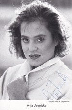 Autogramm anja jaenicke - -,