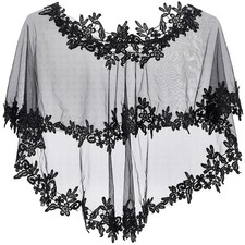 Schleier elfenbein weiß mit