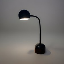 Halogen Tischlampe Schreibtischlampe Vintage Schwarz Retro