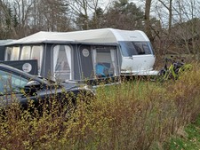 ISABELLA  VORZELT+ GESTÄNGE TEPPICH WINDSCHUTZ TÜRMARKISE 9/23, EINMAL GENUTZT!