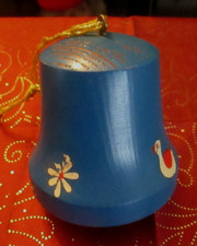 alte Thorens Spieluhr  Glocke  Holz   "Mozarts Wiegenlied" Steinbach