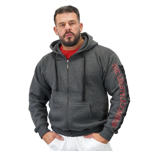 Brachial zip hoody - brachial, zip-hoody