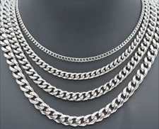 Panzerkette Edelstahl, massive Halskette Herren Damen Kinder