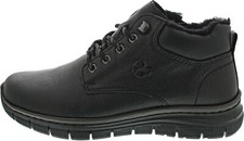 Rieker Herren Schnürstiefel schwarz