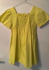 Sommerkleid Zara knallgelb Gr