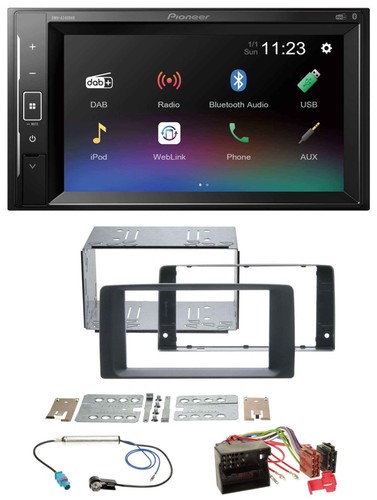 Pioneer dab mp3 2din bluetooth - dab,