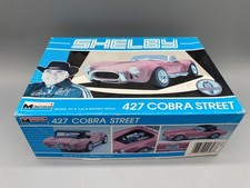 Modellautos Bausatz 1:24 Monogram Shelby 427 Cobra Street in OVP BESCHÄDIGT