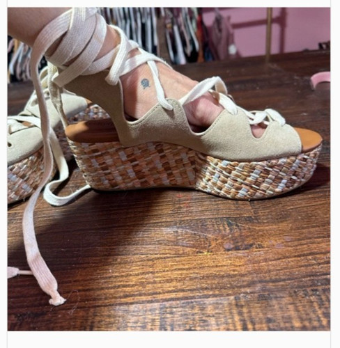 See chloé raffia - chloé, platform