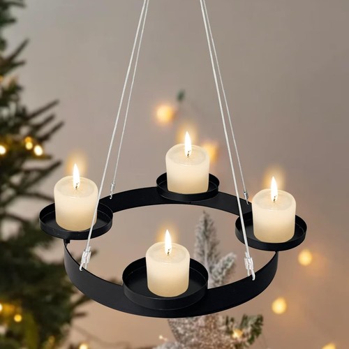 Adventskranz metall 30cm - adventskranz,