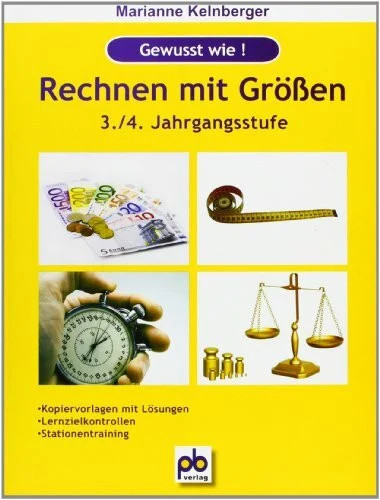 Rechnen mit größen - mit, 3./4