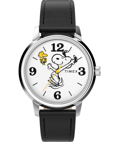 Timex peanuts marlin - peanuts, schwarz