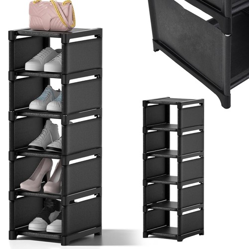 Schmales schuhregal ebenen - schmales, 6