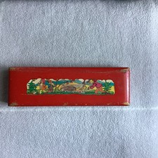 Griffelkasten Stiftebox aus Holz ca.30 Jahre 