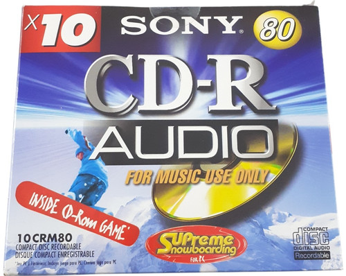 Sony audio 80 min - 10,