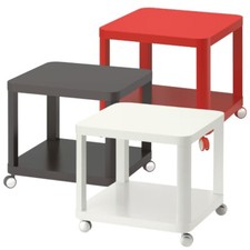 🔵🟡 Ikea Tingby Couchtisch Beistelltisch mit Rollen Pflanztisch