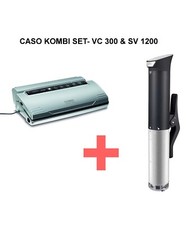 CASO KOMBI-SET - VC 300 und SV 1200 Smart SousVide Vakuumiergerät