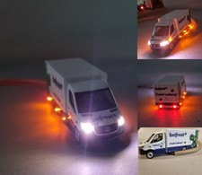 Herpa 097574 MB Sprinter Bofrost  1:87 H0  beleuchtet - Beleuchtung mit Figuren