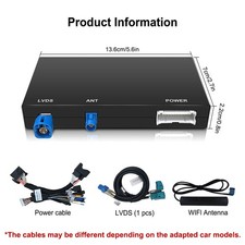 Für Mercedes Benz W205 W246 W203 NTG5.0 5.1 5.2 Wireless Carplay Android Auto