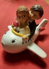 Brautpaar Flugzeug 17 x 16 x