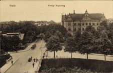Ak Stade in Niedersachsen, Königliche Regierung - 11088654