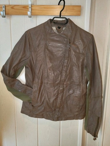 Designer braune lederjacke - designer,