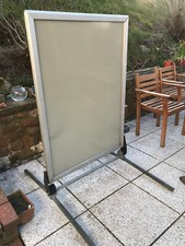Kundenstopper groß DIN A0 Werbetafel wind- und wetterfest, zweiseitig, gebraucht