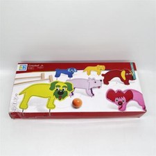 BS Toys Holz-Krocket-Junior-Outdoor-Spiel