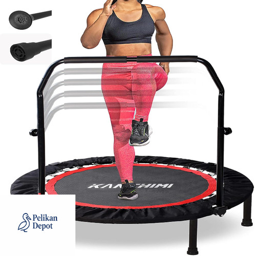 Faltbares trampolin mit - trampolin,
