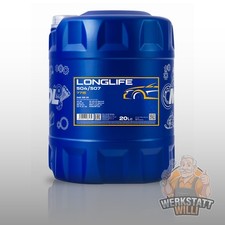 20L LITER MANNOL MOTORÖL 5W-30 LONGLIFE 504/507 |  Für VAG VW BMW MERCEDES AUDI