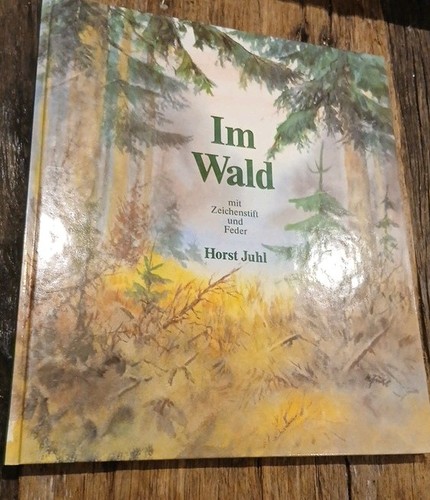 Wald mit zeichenstift und - im,