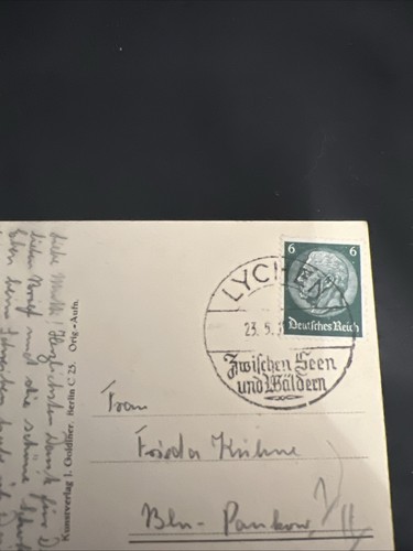 Bild postkarte sst - postkarte,