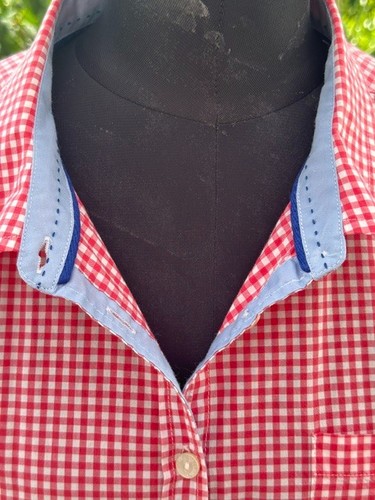 Tolle trachtenbluse rot weiß - tolle, rot/weiß